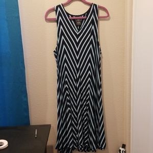 Womans Chevron Summer Dress